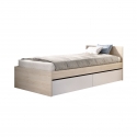 CAMA INDIVIDUAL COM GAVETAS HELIUS